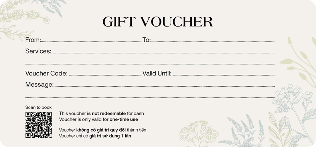 Gift Voucher Service Card